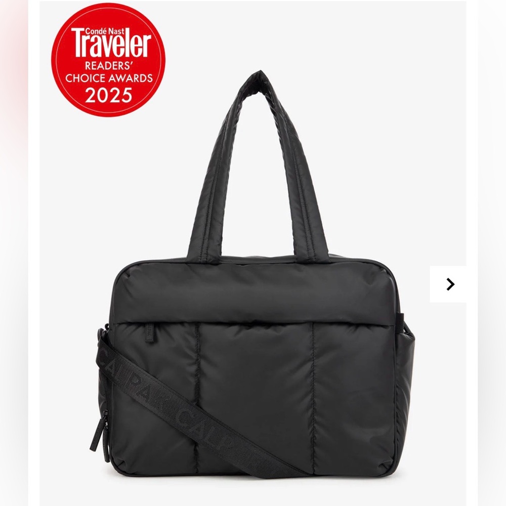 Calpak Black Luka Carry-on Bag